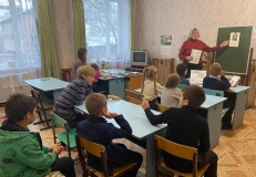 Литературная беседа "Певец русского слова"