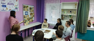 Литературный час "Морозные узоры слов"