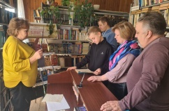 Обзор выставки «Через православную книгу - к духовности»