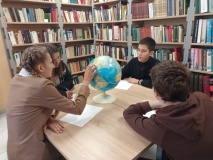 Библиоглобус "Путешествие по морским просторам"