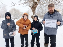 Экологический час "Трудно птицам зимовать, надо птицам помогать!"