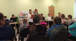 Новогодняя юмористическая программа "Смешной книгопад"