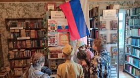 Патриотическая беседа «Флаг Родины моей»