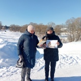 Уличная акция «Я вновь читаю пушкинские строки»