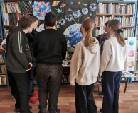 Книжная выставка-инсталляция «Космос»