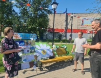 Уличная акция «Семья – единство помыслов и дел»